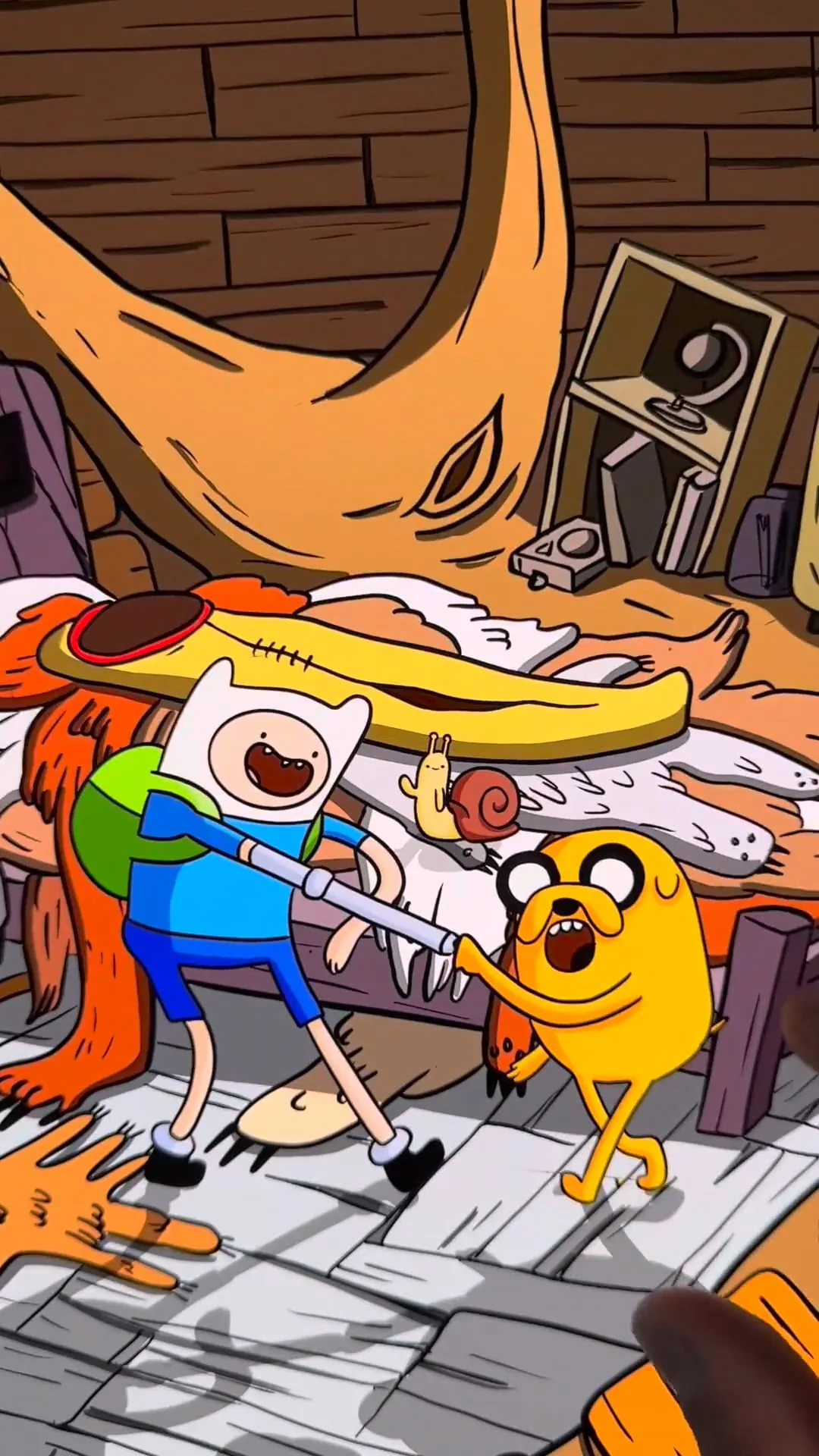 Infinite zoom film for Adventure Time by Ogarno — the intro rebuilt shot by shot for the 15th anniversary