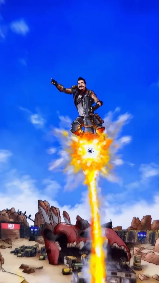 Electronic Arts & Respawn Entertainment — Apex Legends — Season 24 Announcement, infinite zoom film hand-drawn by Théo Garnot