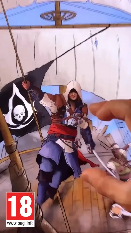 Infinite zoom video for Ubisoft by Ogarno — Assassin's Creed Black Flag remake