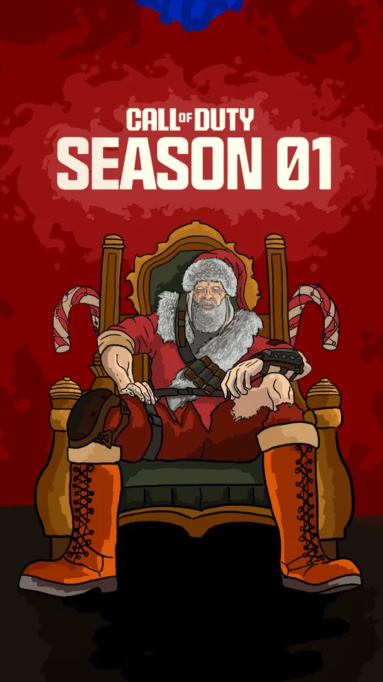 Activision — Warzone Winter Season Launch, infinite zoom film hand-drawn by Théo Garnot