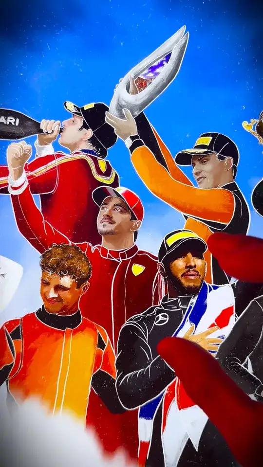 Formula 1 — 2024 Season Recap Part II, infinite zoom film hand-drawn by Théo Garnot