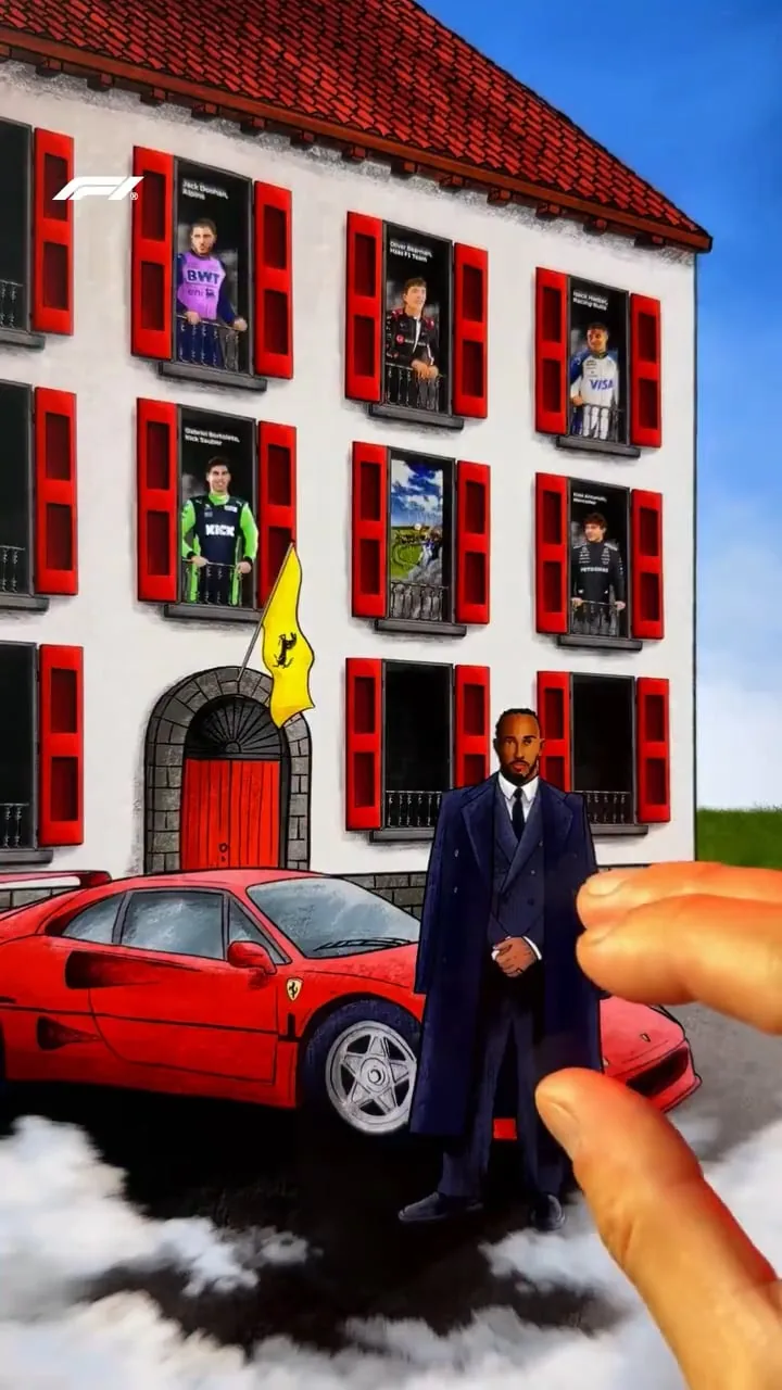 Formula 1 — 2025 Season Finale Recap, infinite zoom film hand-drawn by Théo Garnot