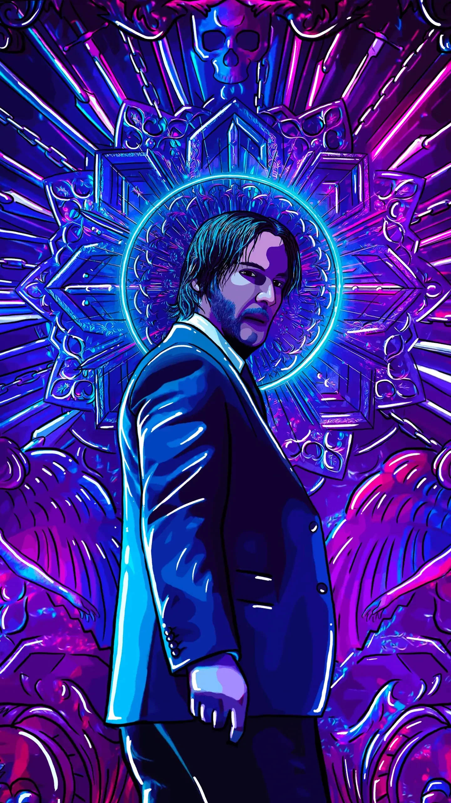 Lionsgate — Chapter 4 Announcement, infinite zoom film hand-drawn by Théo Garnot